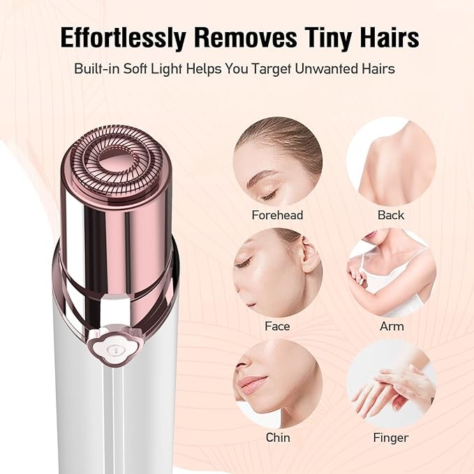 Facial Hair Removal for Women, SEIHAI Hair Removal Device, Face Razors for Women, Personal Care Products/Facial Hair Remover for Face, Lip, Chin, with a Branded Storage Bag